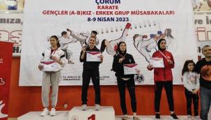 Kayserili Kareteciler Çorum’dan 13 madalyayla döndü