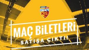 Kayserispor-Kasımpaşa maç biletleri satışa çıktı