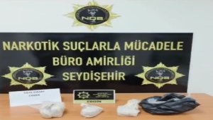 Konya'da uyuşturucu operasyonunda 1 kilogram 876 gram eroin ele geçirildi