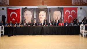 MHP Genel Başkan Yardımcısı Özdemir, Kayseri'de milletvekili adaylarıyla iftarda buluştu: