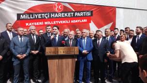 MHP’li İsmail Özdemir, “Milliyetçi Hareket Partisi Kayseri’de birinci olacak”