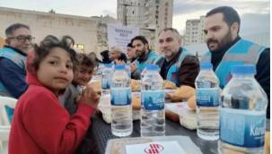 Mimar ve Mühendisler Depremzedelerle iftar çadırında buluştu