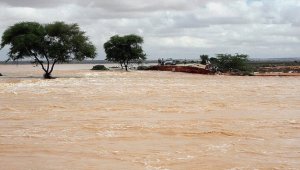 Somali'de seller 100 bin kişiyi yerinden etti