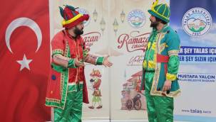 Talas'ın Ramazan etkinlikleri çocuklara tatlı bir anı