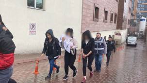 Uyuşturucu operasyonunda yakalanan 7 şüpheli adliyeye sevk edildi 