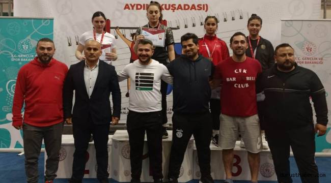 Yeşilhisarlı halterciler Türkiye Şampiyonu oldu