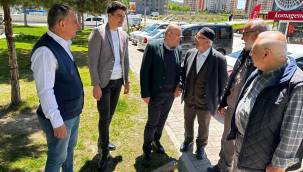 AK Parti Milletvekili adayı Cahit Özden'e sevgi seli