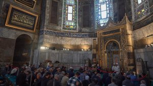 Ayasofya-i Kebir Cami-i Şerifi'nde İstanbul'un fethi için mevlit okutuldu