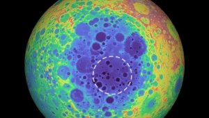 Ay'ın karanlık yüzünde bulunan Aitken Havzası'nda dev bir yapı keşfedildi