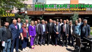 Bağımsız Milletvekili adayı Mutlu Akkaya gazetecilerle buluştu