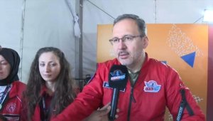 Bakan Kasapoğlu, TEKNOFEST'i ziyaret etti