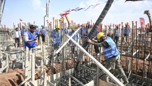 Cerablus'ta geri dönüş projesi temel atma töreni düzenlendi