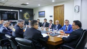 Cumhurbaşkanı 2. tur seçimi öncesi Vali Çiçek başkanlığında 'seçim güvenliği' toplantısı