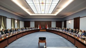 Cumhurbaşkanı Erdoğan, AK Parti Ankara İl Teşkilatıyla bir araya geldi