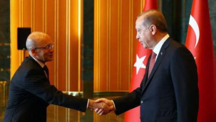 Cumhurbaşkanı Erdoğan, Mehmet Şimşek ile görüştü