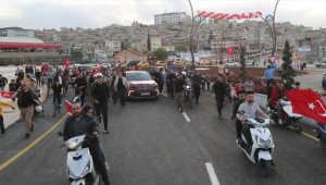 Gaziantep'te açılışı yapılan Boğaziçi Bulvarı'nın test sürüşü Togg ile yapıldı