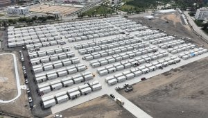 Hatay'da 17 bin 400 konteynere 65 bin 255 depremzede yerleştirildi