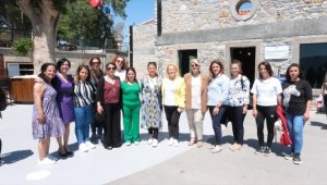 Hatay'dan 15 deprem mağduru kadın Bodrum'da ağırlandı