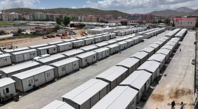 Kahramanmaraş'ta konteynerlerin üstü çatıyla kaplanıyor