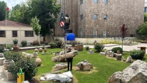 Karakuş Tümülüsü'nde restorasyon çalışması yapılıyor