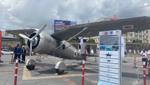 Kayseri'de Tayyare Fabrikası'nda üretilen uçak sergileniyor