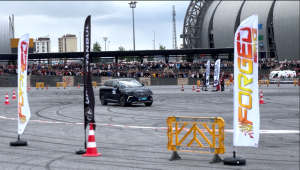 Kayseri'de "Togg ile Slalom Gösterisi ve Drift Show"