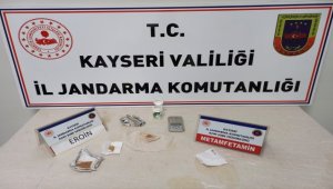 Kayseri'de uyuşturucu operasyonunda bir şüpheli yakalandı