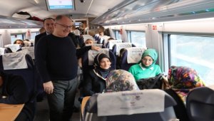 Sivas Belediye Başkanı Hilmi Bilgin, Ankara-Sivas Hızlı Treni'ni değerlendirdi