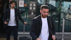 A Milli Futbol Takımı, Letonya'ya ulaştı 