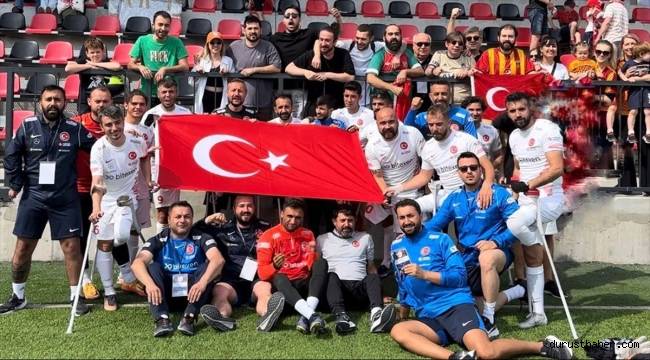 Ampute Futbol Milli Takımı, Uluslar A Ligi'nde ikinci maçında İspanya'yı 4-0 yendi