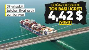 Boğaz geçişlerinde yeni fiyat düzenlemesi