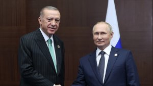 Cumhurbaşkanı Erdoğan, Rusya Devlet Başkanı Putin ile telefonda görüştü