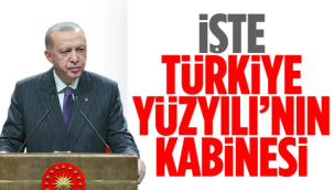 Cumhurbaşkanı Erdoğan yeni kabineyi açıkladı: İşte 67. Hükümet'in bakanları