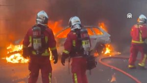 Fransa'da polisin genç sürücüyü öldürmesinin ardından çıkan olaylarda 31 kişi gözaltına alındı