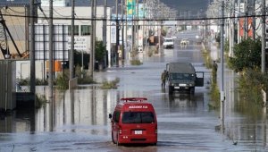 Japonya'da Mawar tayfununda bir kişi öldü, 2 milyon kişinin geçici tahliyesi istendi