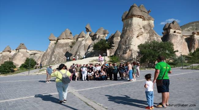 Kapadokya'da bayram tatili hareketliliği başladı