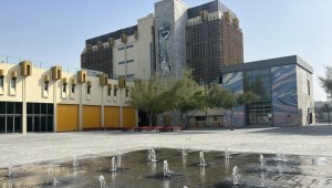 Katar'da itfaiye istasyonundan dönüştürülen sanat merkezi sanatseverler için yuva oldu