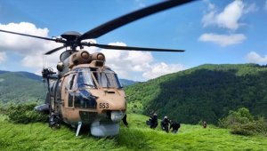 MSB sel nedeniyle ulaşılamayan Sinop'un köyüne jeneratörler gönderildiğini bildirdi