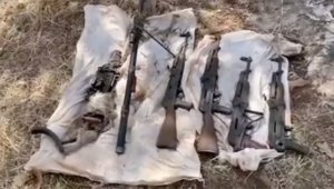 Pençe-Kilit Operasyonu bölgesinde teröristlerin kullandığı çok sayıda silah ele geçirildi