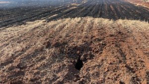 Terör örgütü YPG/PKK mensuplarınca atılan roketler Kilis'te sınır bölgesine düştü