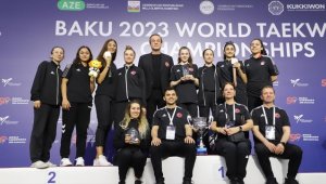 Türkiye Kadın Tekvando Milli Takımı, dünya şampiyonu oldu