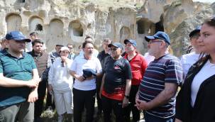 Vali Çiçek ve Başkan Büyükkılıç’tan Masal Diyarı Soğanlı’da İnceleme