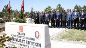 15 Temmuz dolayısıyla şehitlikler ziyaret edildi