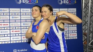 3. Avrupa Oyunları'nda Paris 2024 kotası alan milli boksörler, AA'ya konuştu