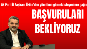 AK Parti İl Başkanı'ndan çağrı