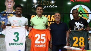 Alanyaspor'dan 3 yeni transfer