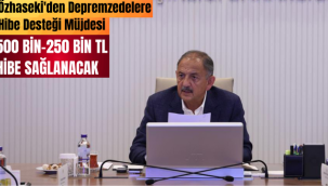 Bakan Özhaseki hibe desteği açıklamasında bulundu