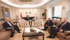 Başkan Büyükkılıç'tan Bakan Özhaseki'ye ziyaret