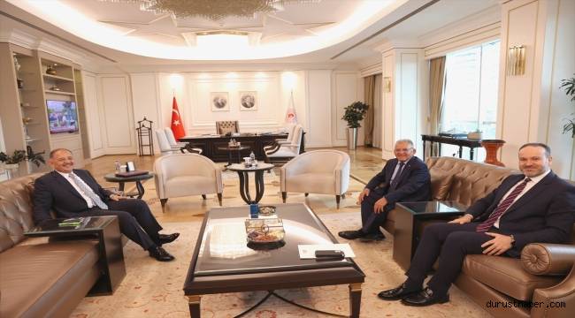 Başkan Büyükkılıç'tan Bakan Özhaseki'ye ziyaret