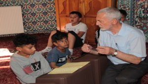 Beypazarı Müftüsü Ahmet İnciler, yaz Kur'an kurslarını ziyaret etti